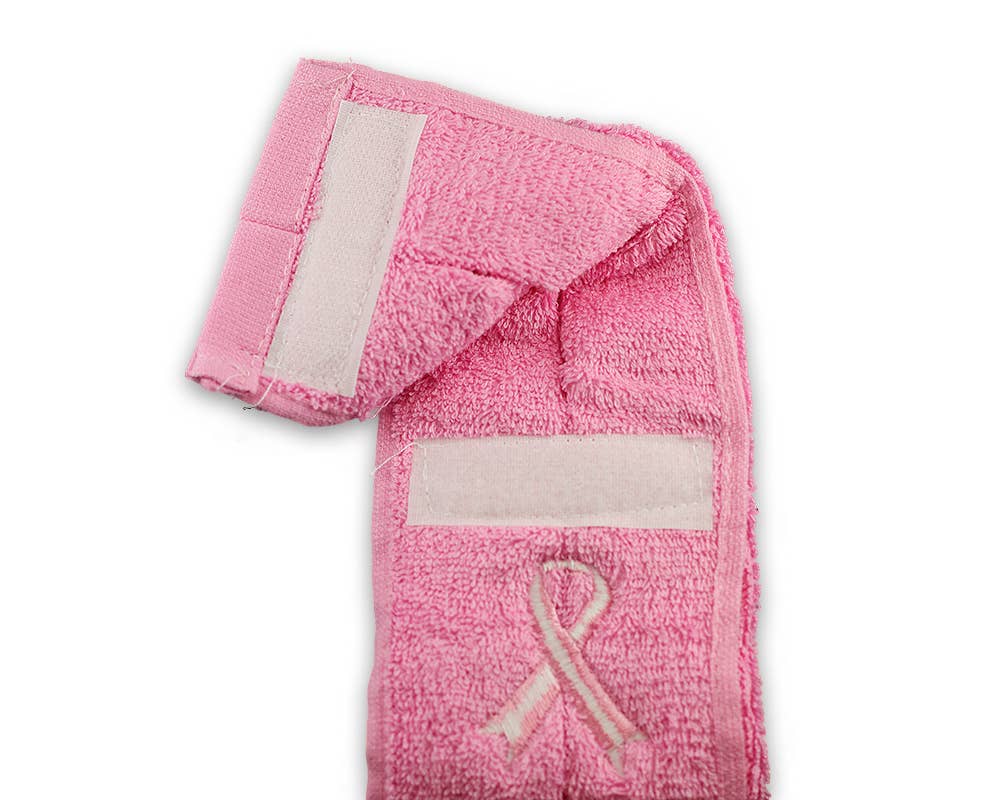 Pink Ribbon Football Towels