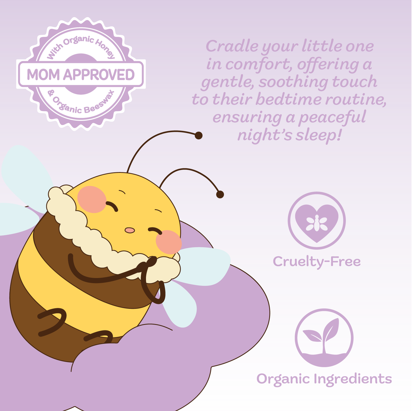 8 oz. Lavender Lullaby Cheeks to Cheeks Face & Body Lotion