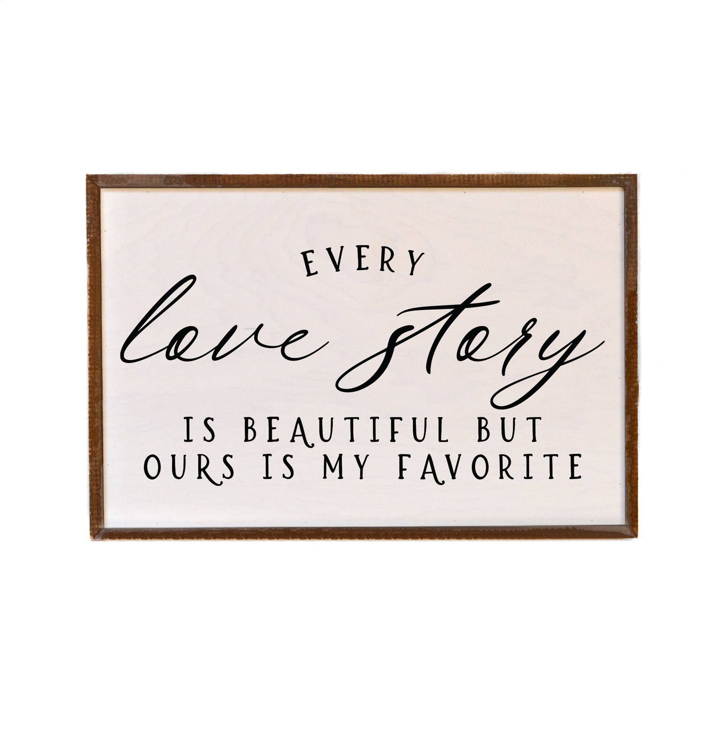 Love Story Sign