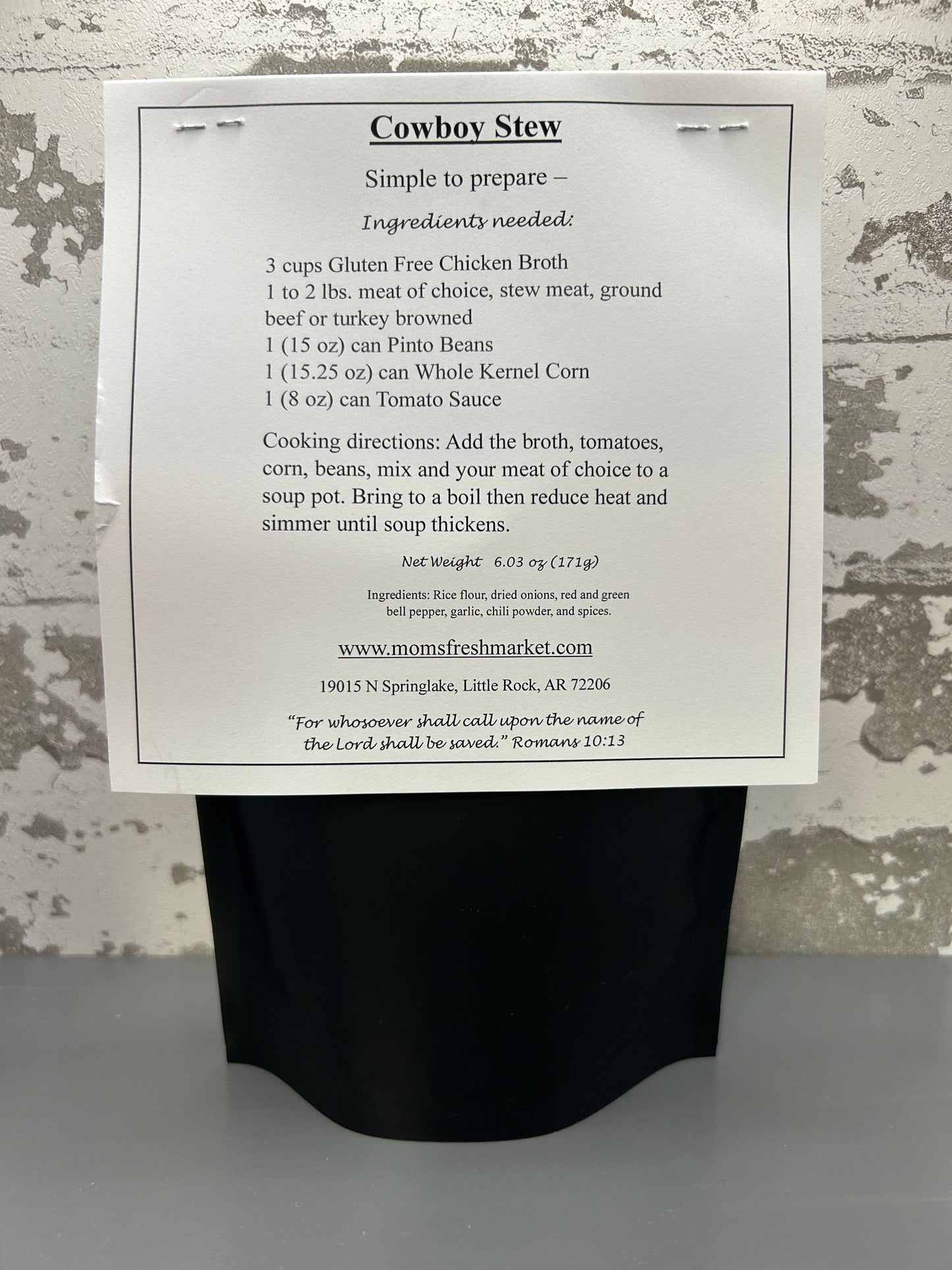 Gluten Free Cowboy Stew