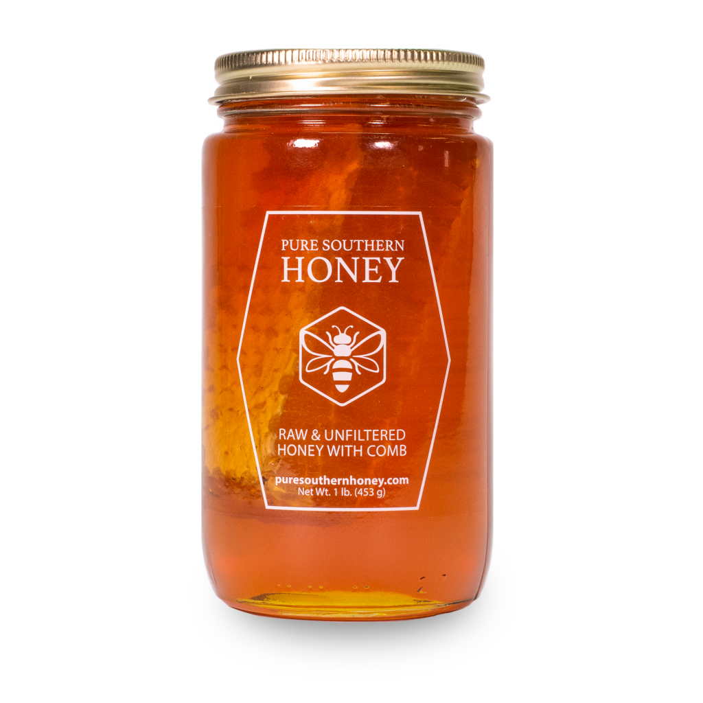 Raw Honey With Comb