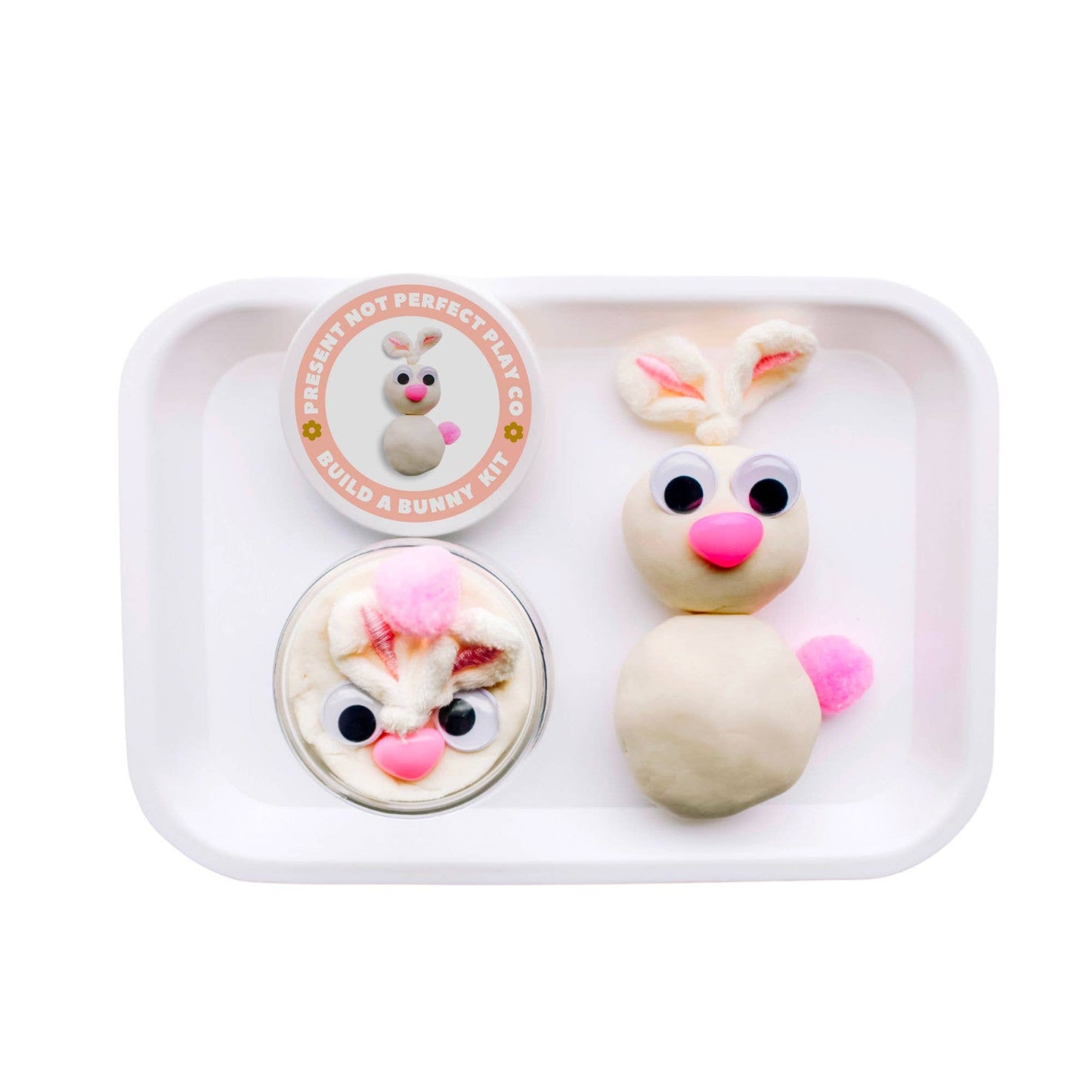 Build-A-Bunny Mini Play Dough Sensory Kit