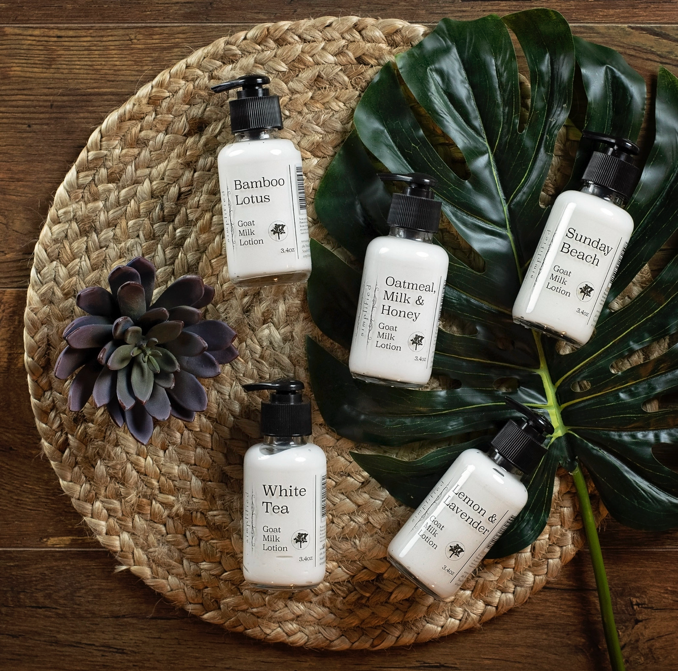 3.4oz Goat Milk Lotion: Oatmeal Milk & Honey