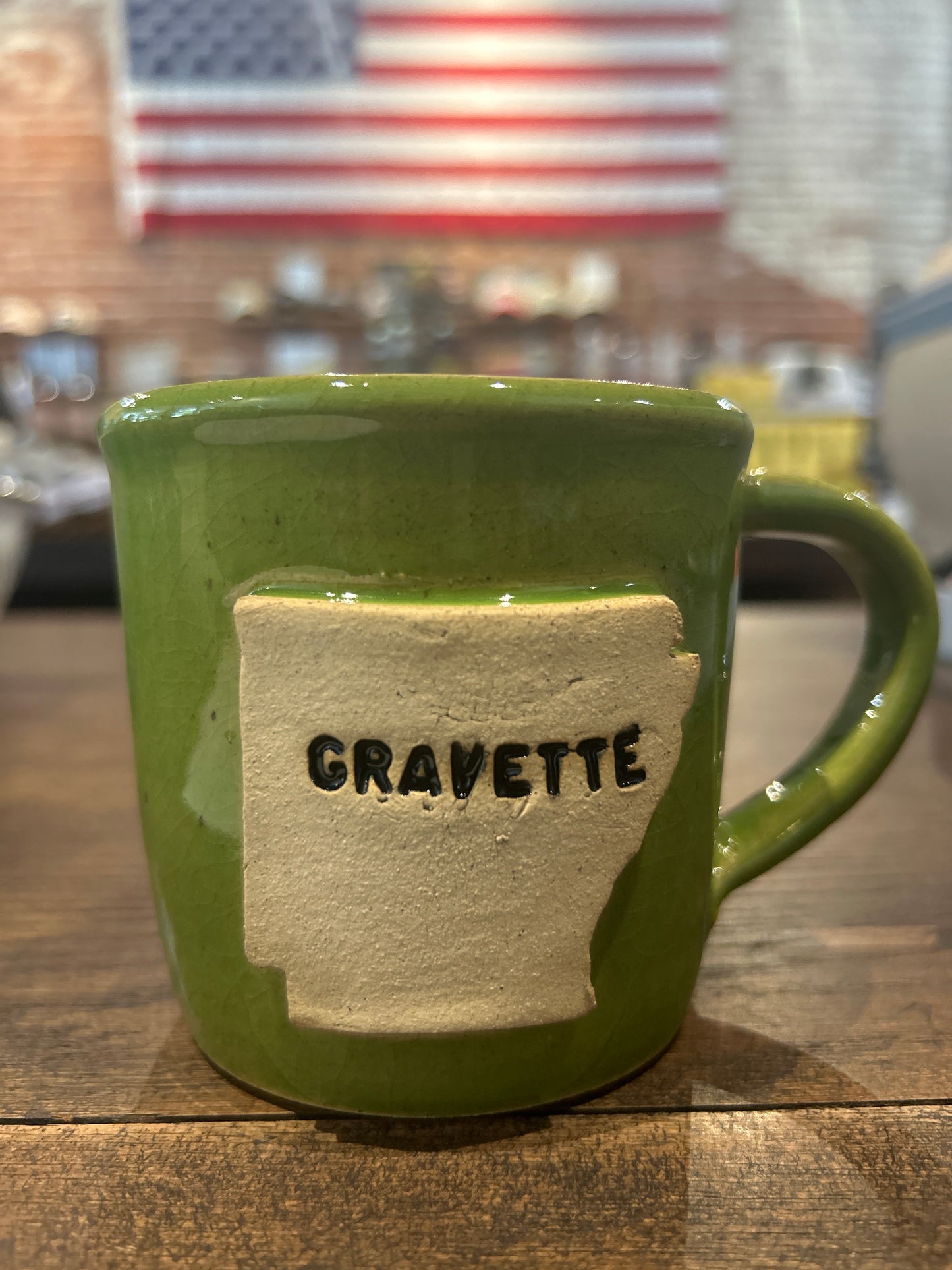 Gravette Green Mug #88