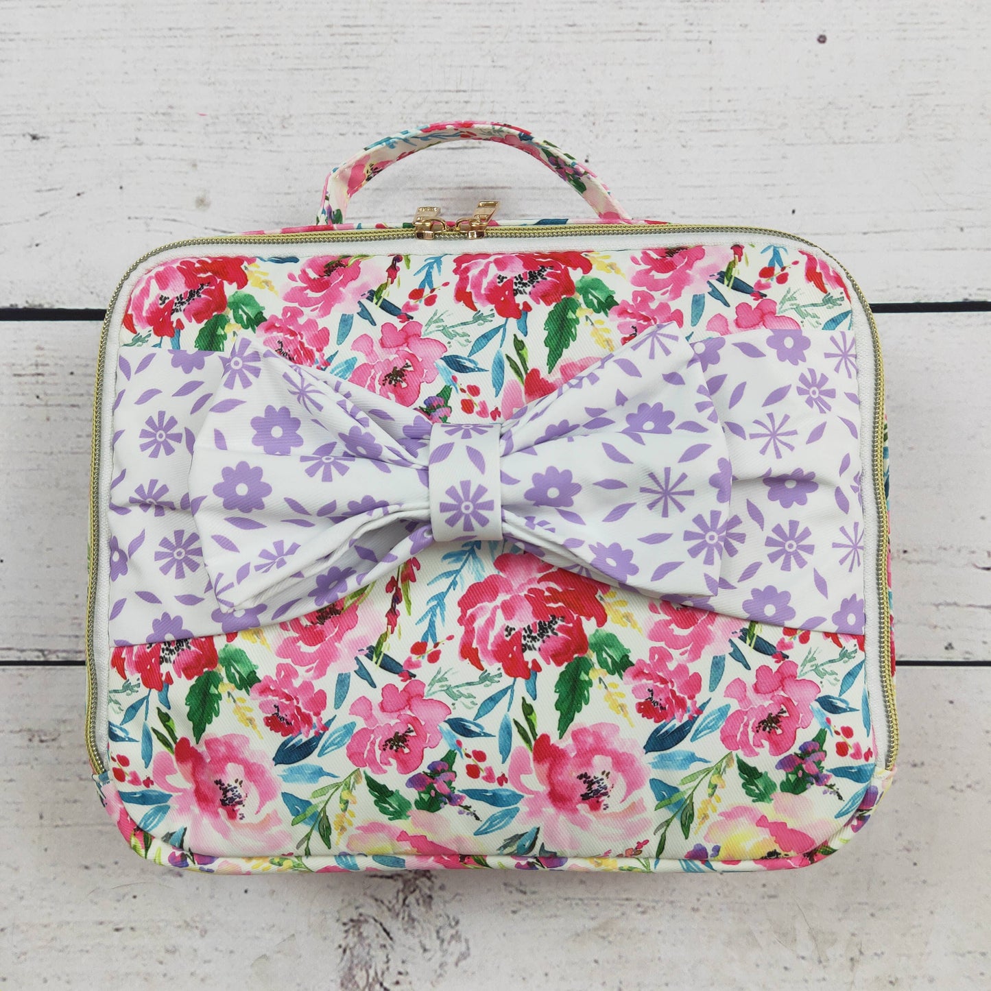 Flower Bow Lunchbox Bag
