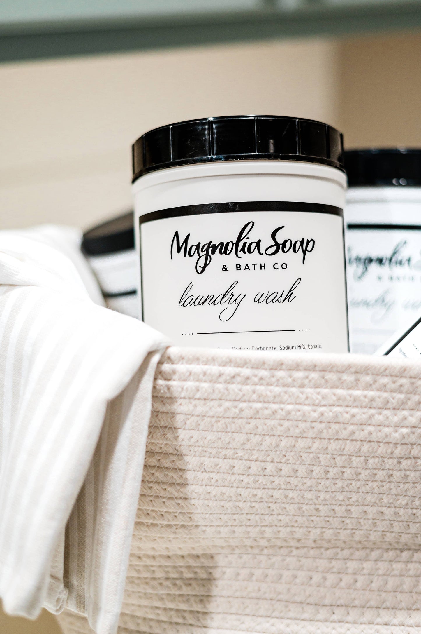 Large Magnolia Soap Laundry Wash