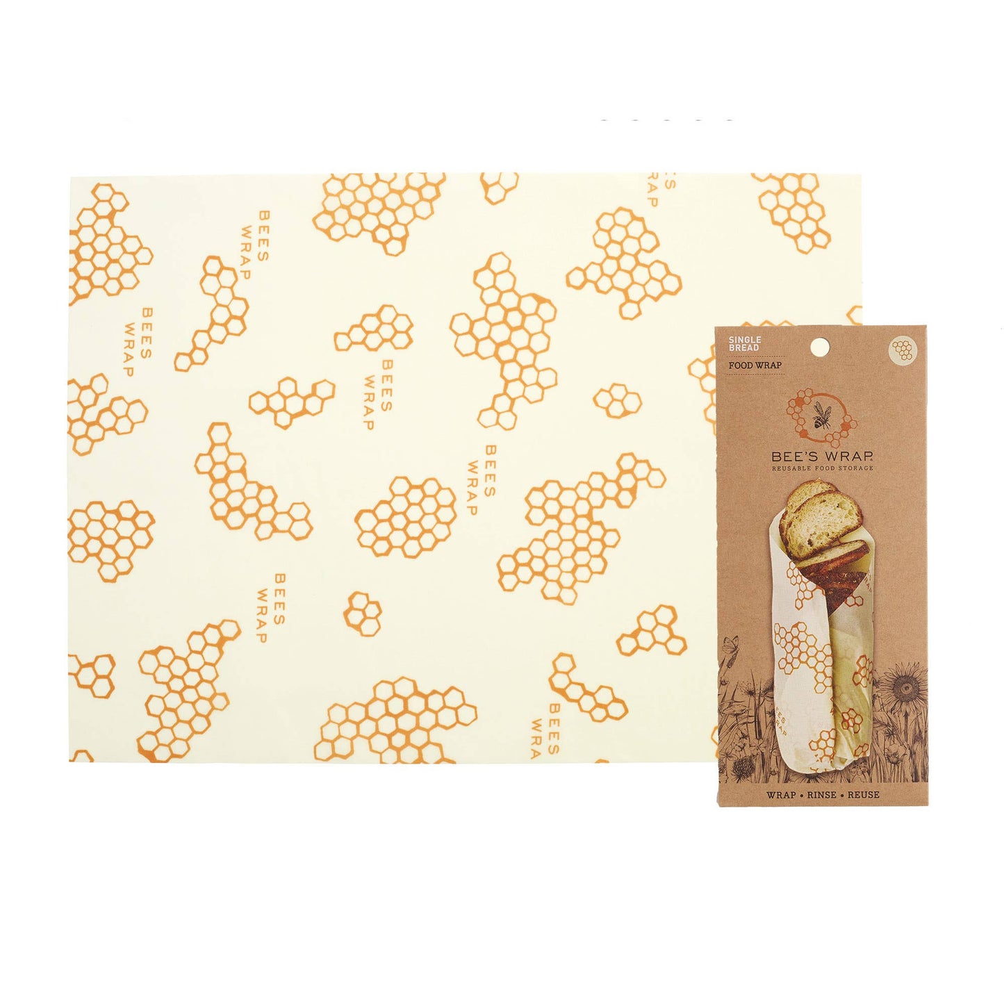 Honeycomb Print Bread Wrap