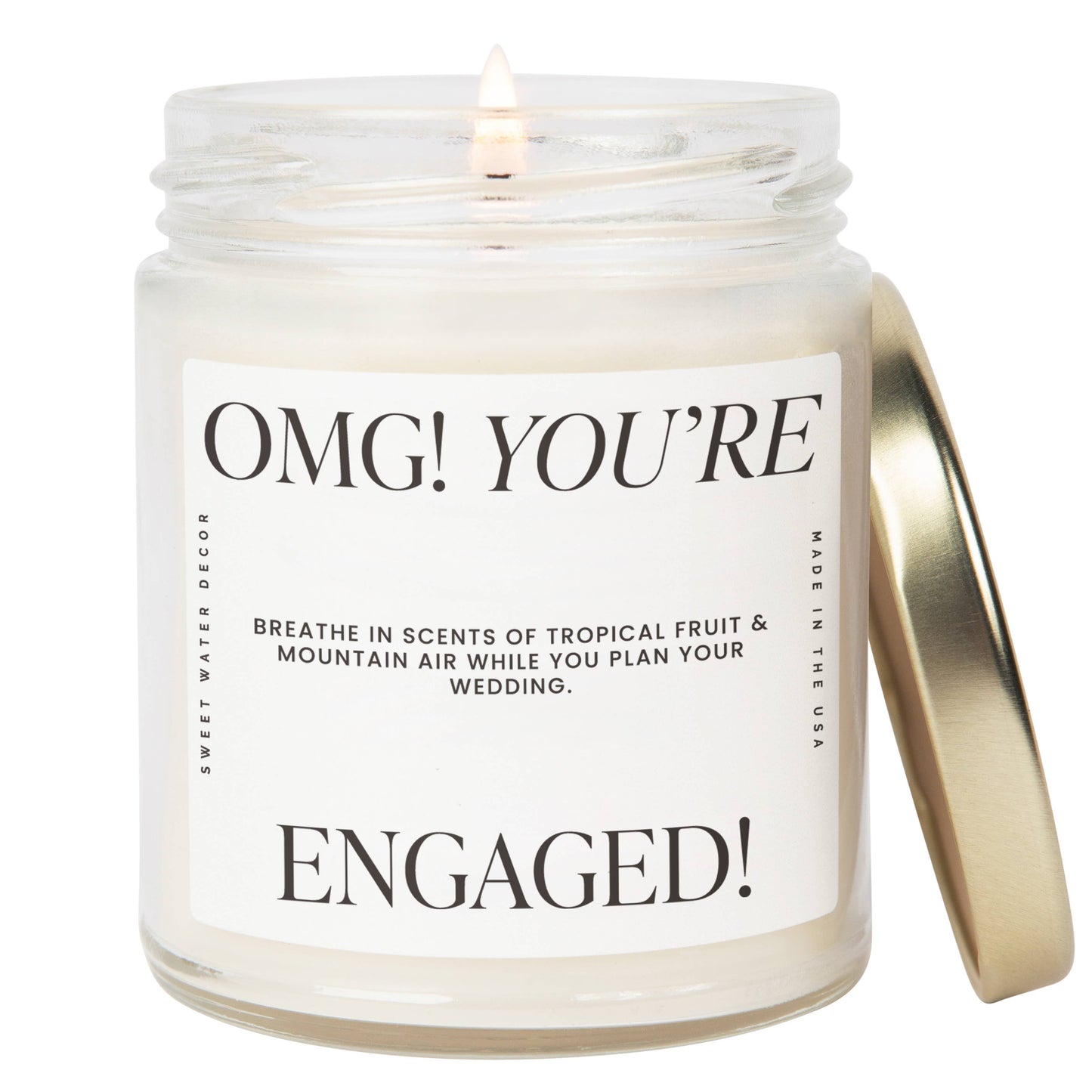OMG! You're Engaged! 9oz Soy Candle