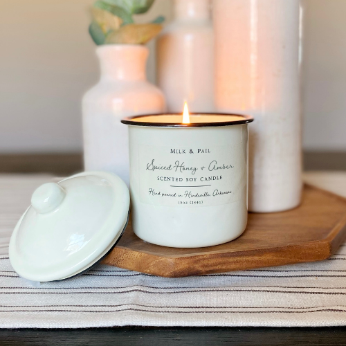 Spiced Honey & Amber Soy Candle