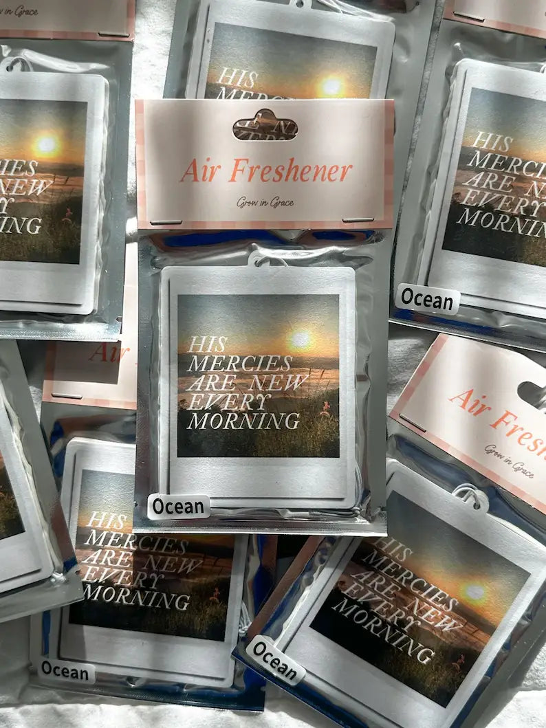 His Mercies Are New Everyday Car Air Freshener