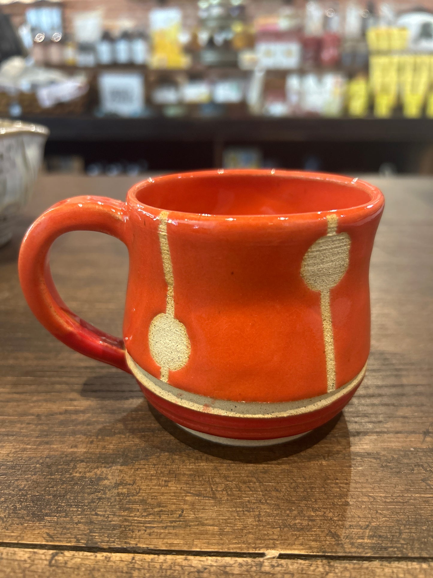 Orange Dot Mug #93