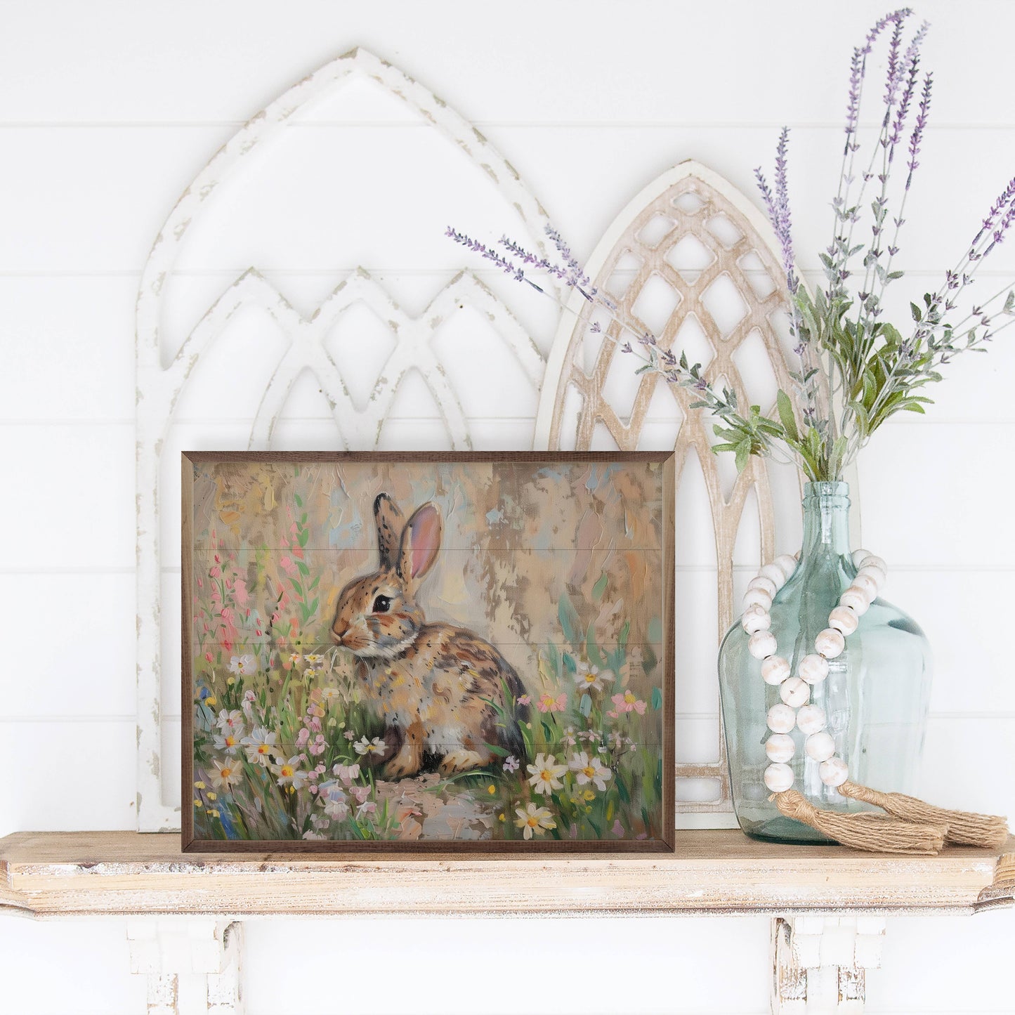 Spring Bunny By Nina 10x8 Wall Art