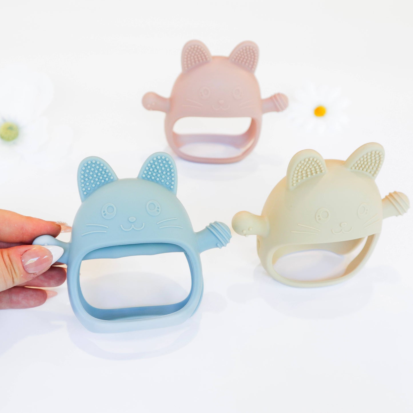 Silicone Cat Teething Mitt