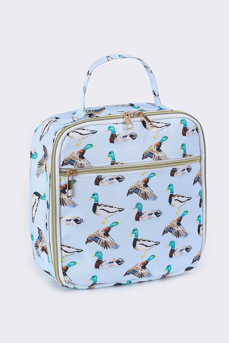 Duck Hunting Printed Lunchbox Bag