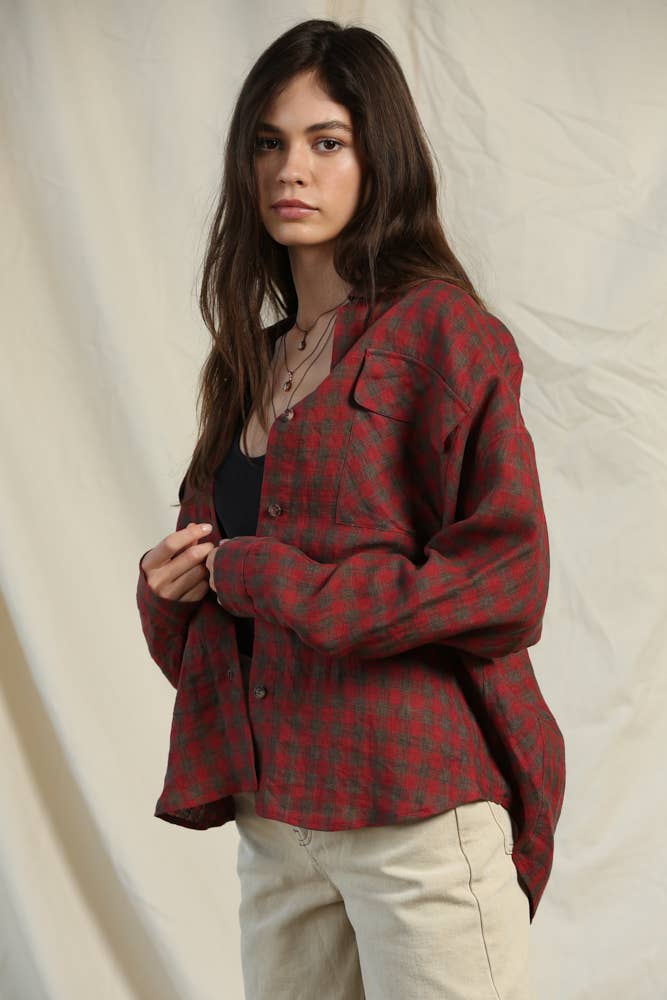 Red Checked Flannel