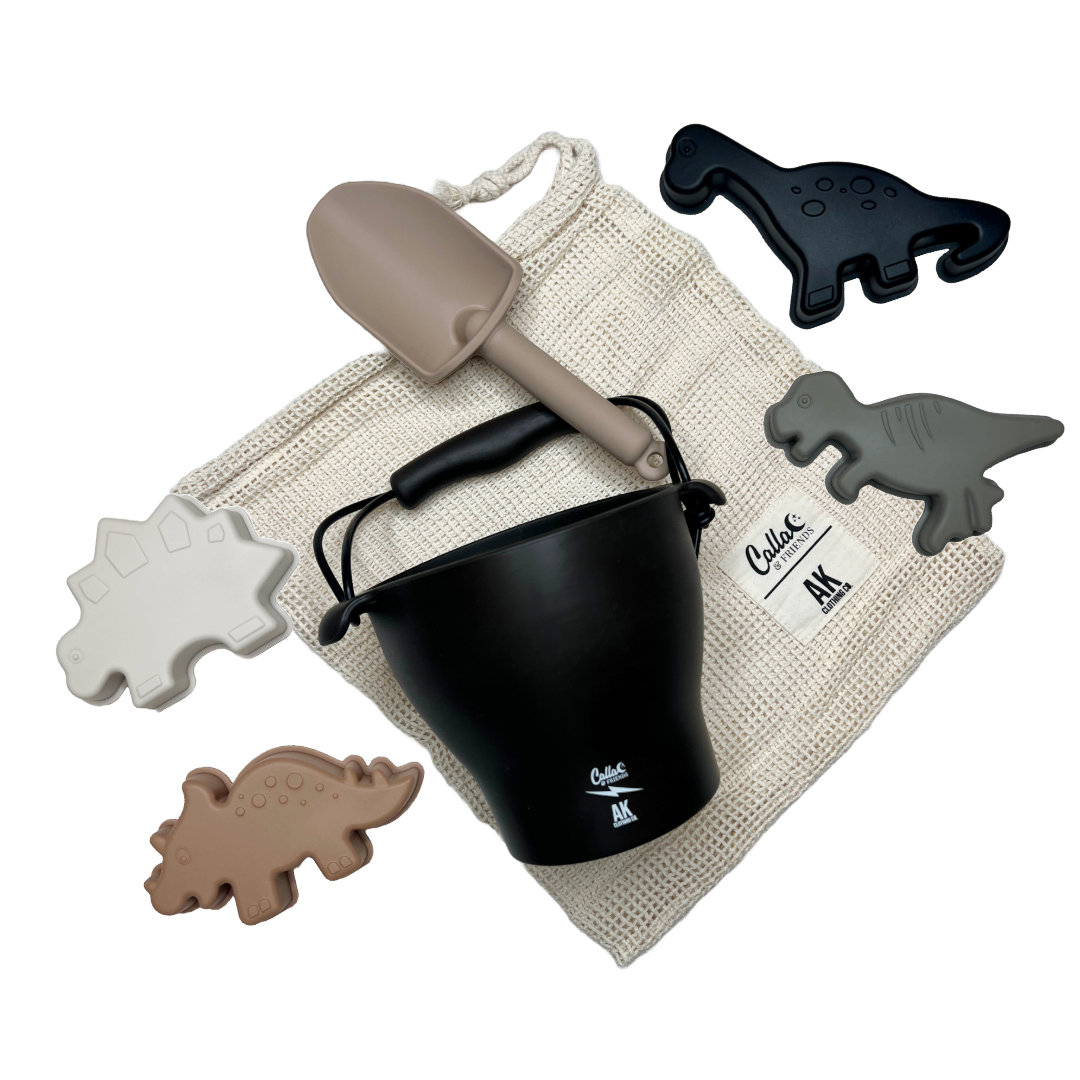 Dino Silicone Beach Toy Set