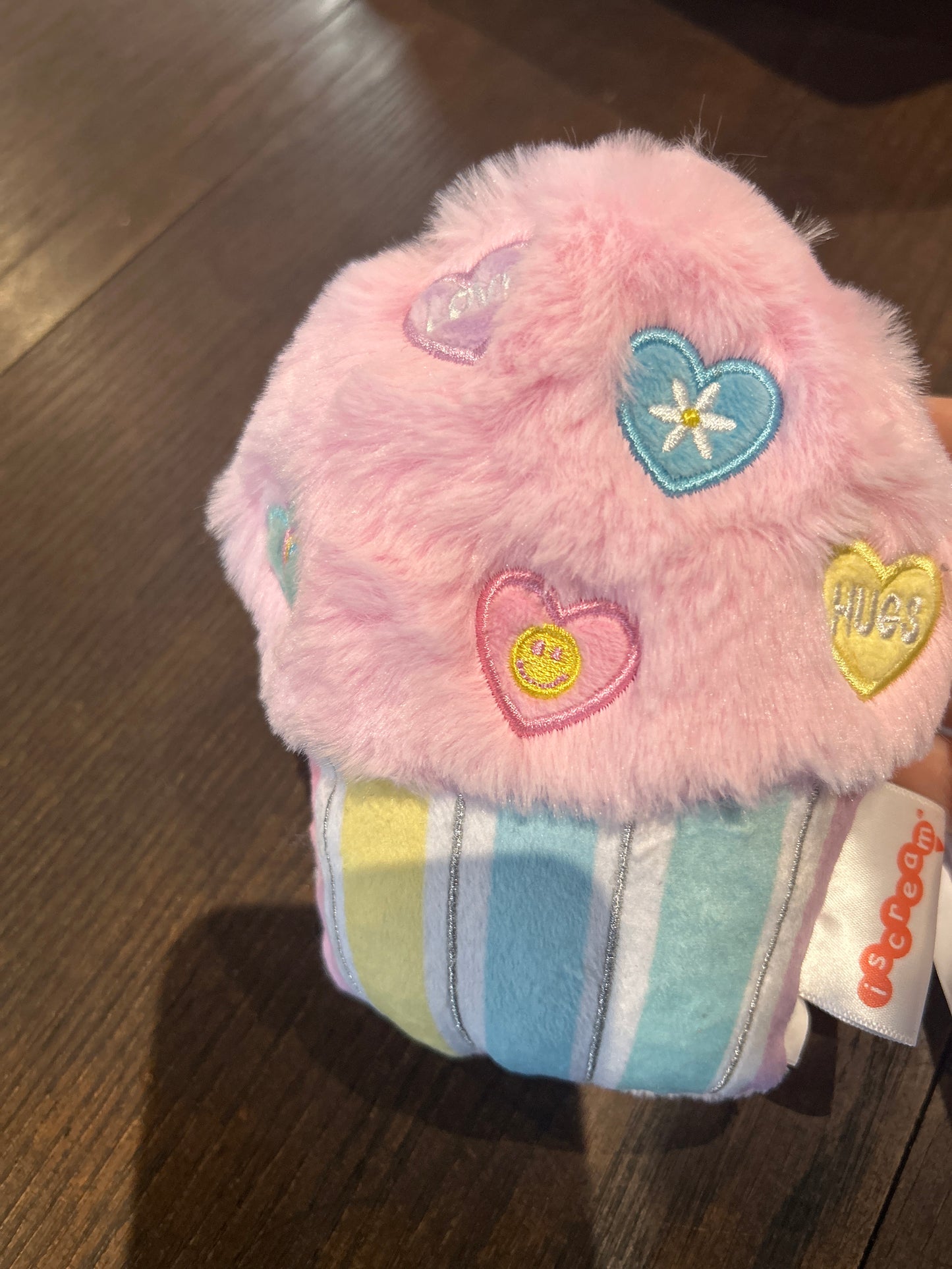 Candy Hearts Cupcake Plush
