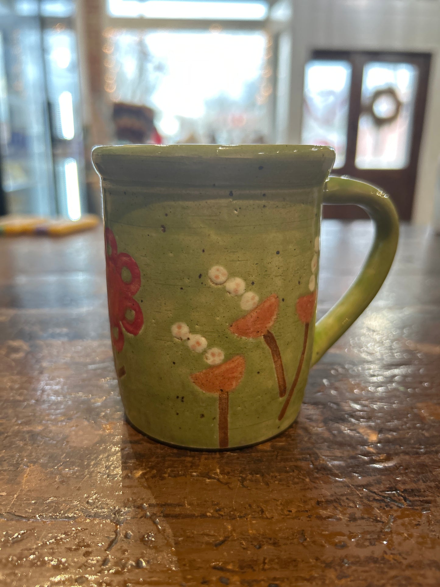 Healing Earth Painted Garden Mug