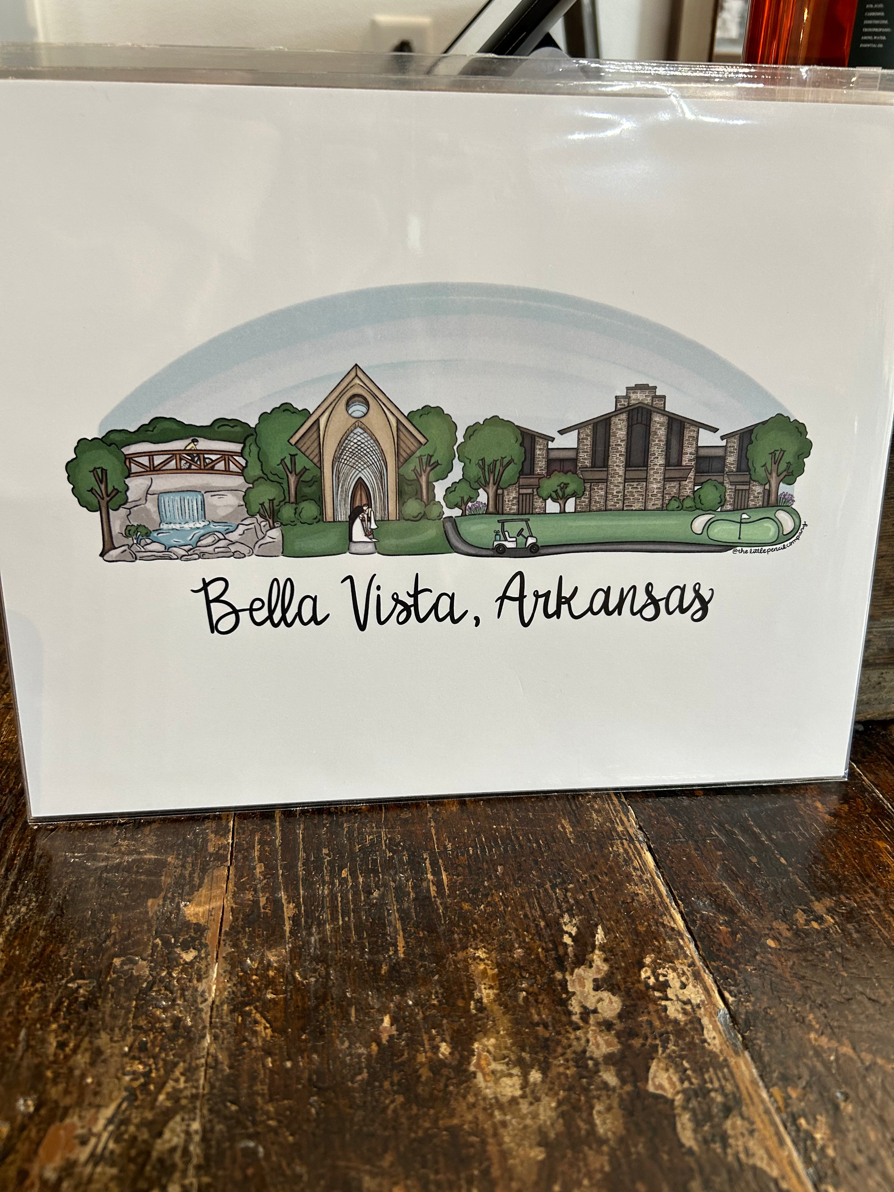 Hometown Prints Hiwasse Mercantile