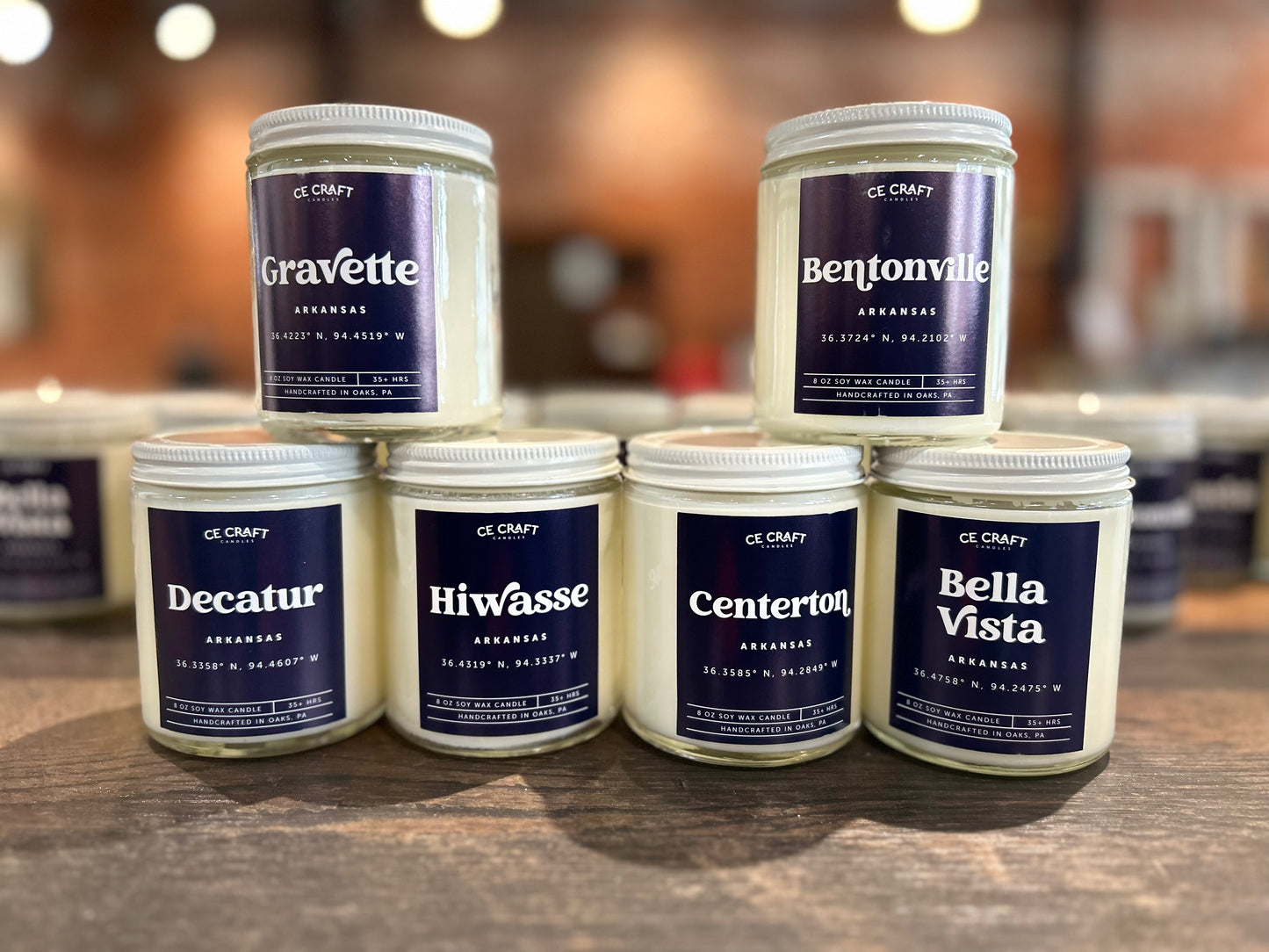 NWA Town Scented Candle: White Driftwood