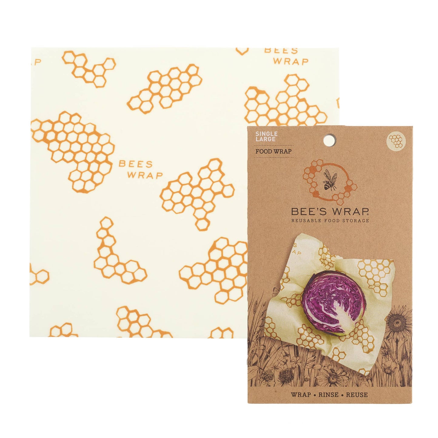 Honeycomb Print Large Food Wrap