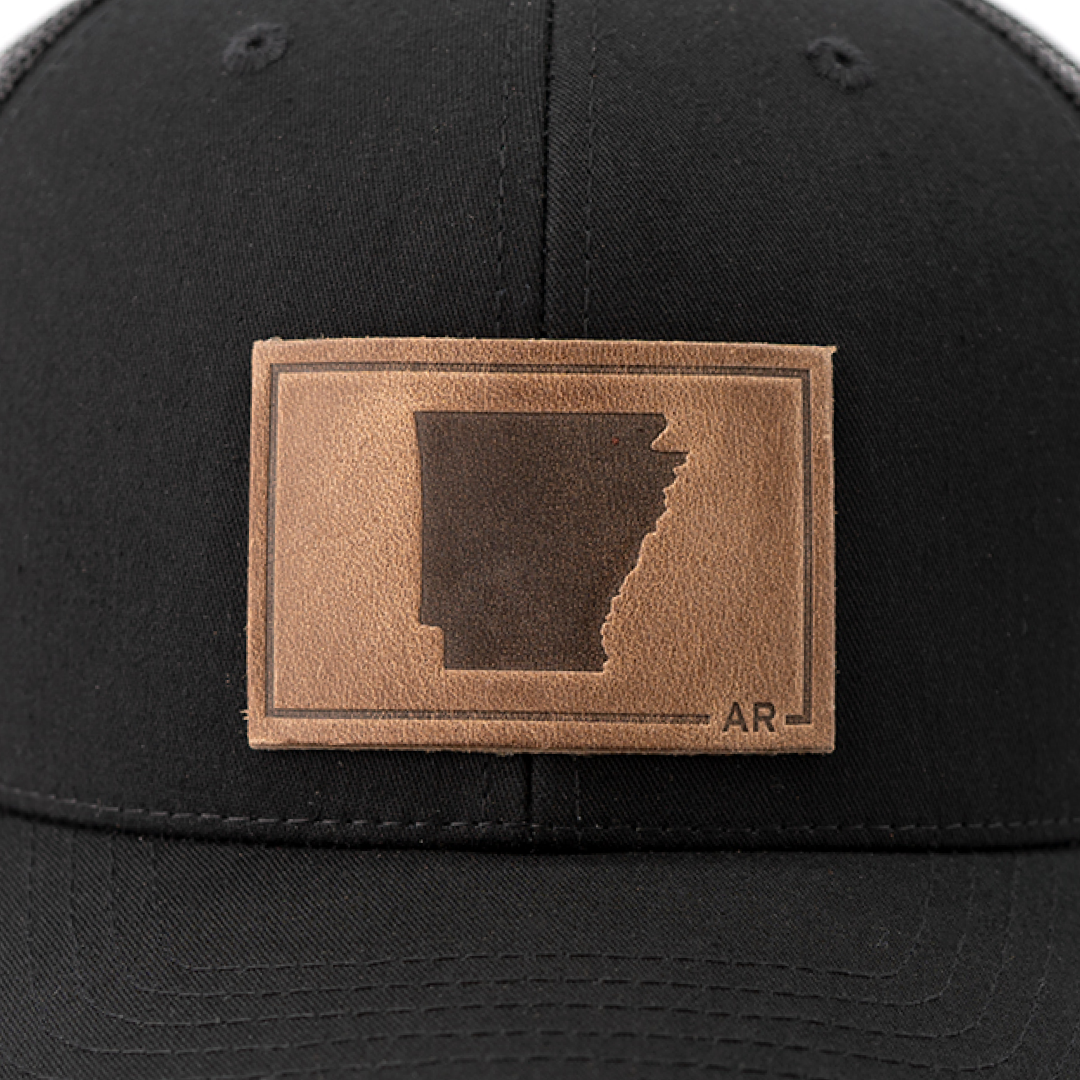 Arkansas Leather Hat