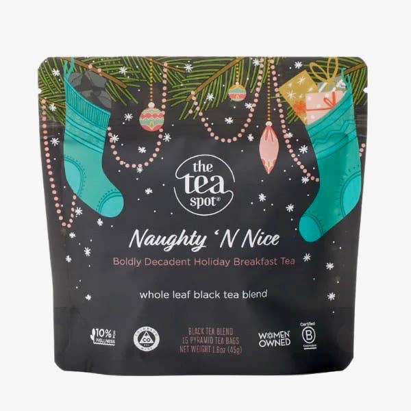Naughty 'N Nice Spice, black tea blend - 15 sachets each