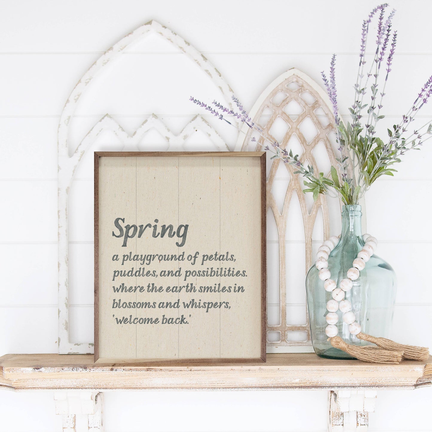 Spring Definition 8x10 Wall Decor