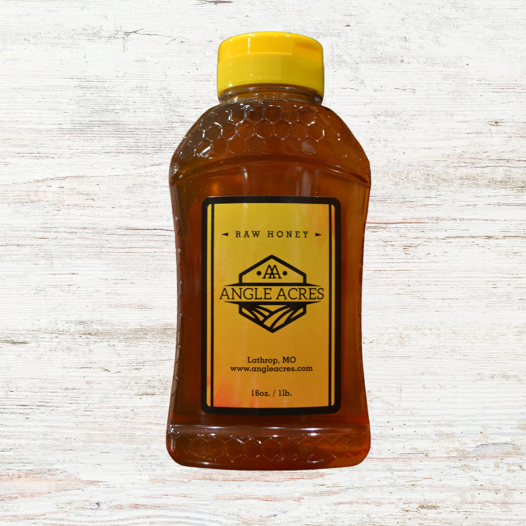 16oz Raw Missouri Honey
