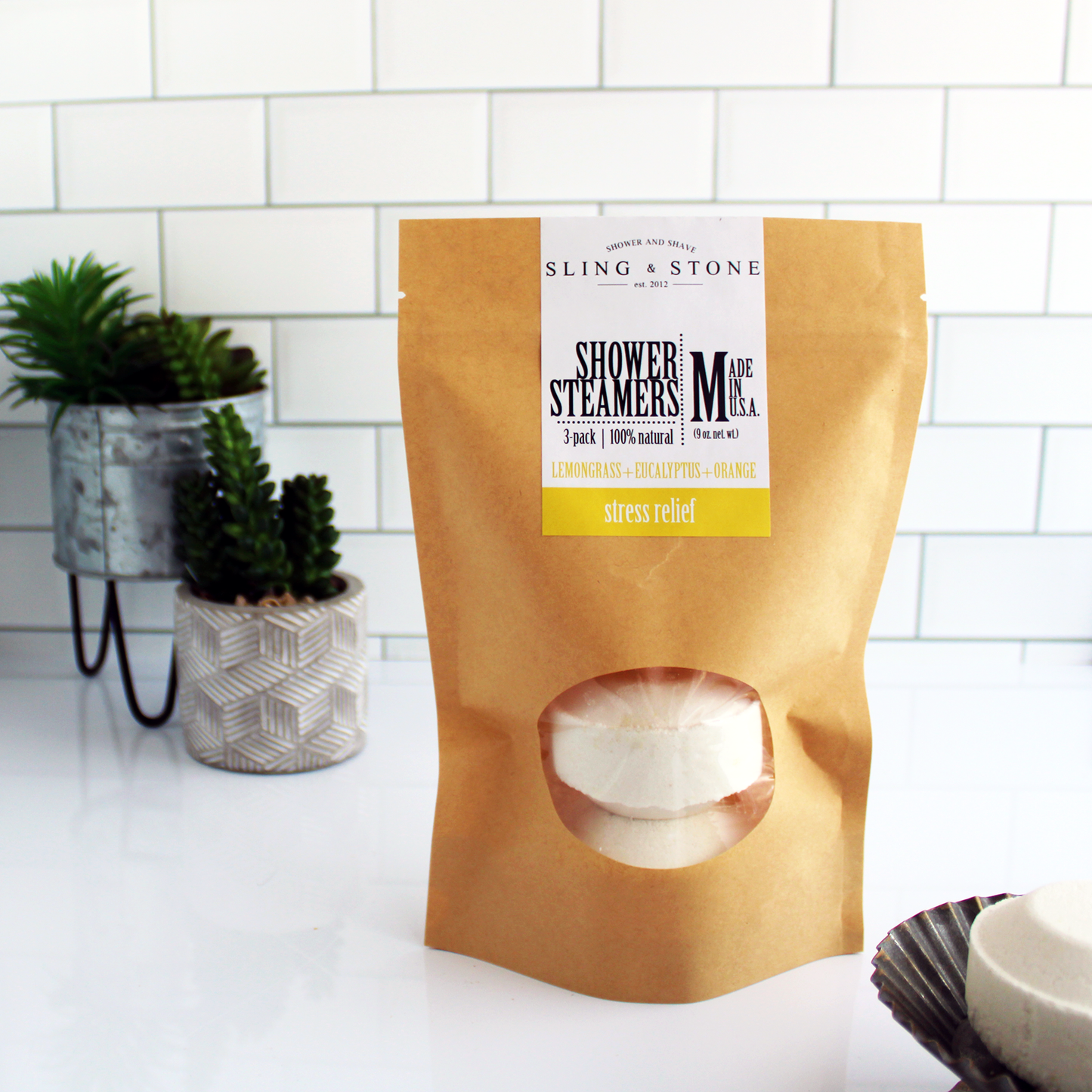 Shower Steamers: Stress Relief