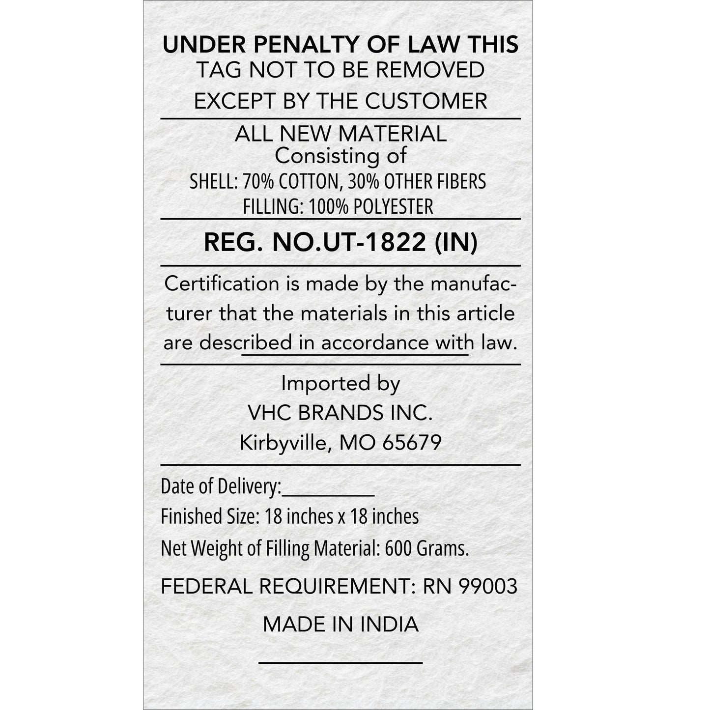 Harvest Blessings Give Thanks to the Lord Woven Fall Farmhouse Throw Pillow