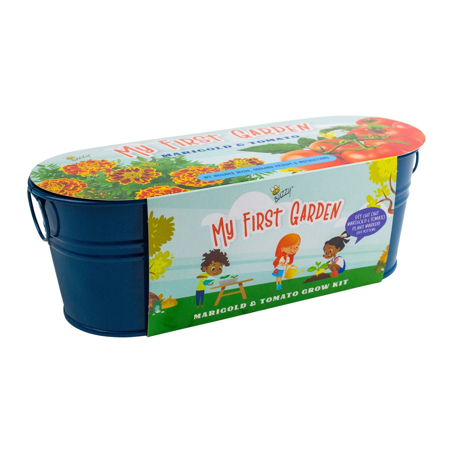 My First Garden: Marigold and Tomato Grow Kit