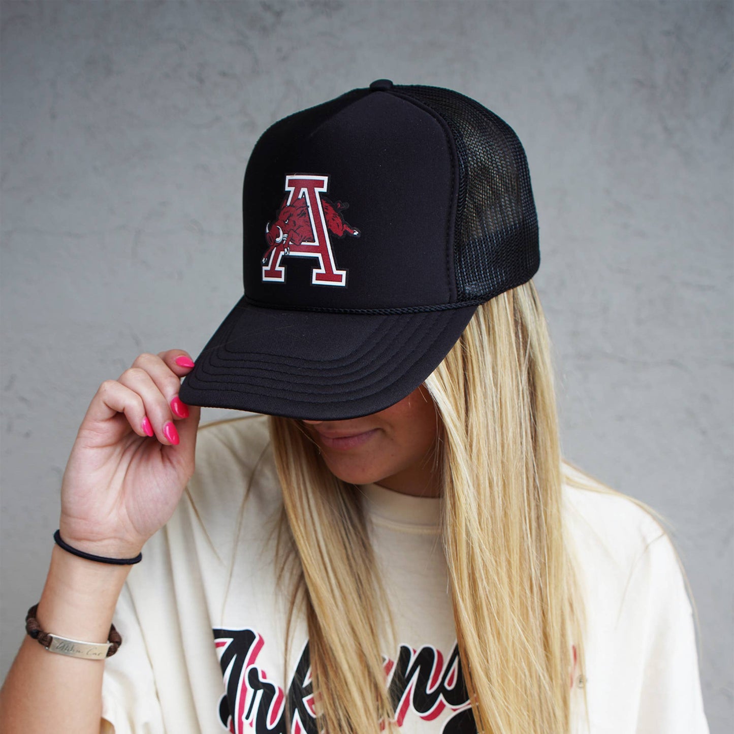 Hogs Black Trucker|Hat