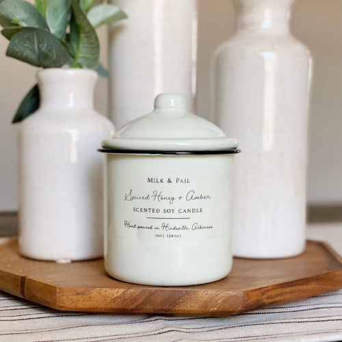 Spiced Honey & Amber Soy Candle