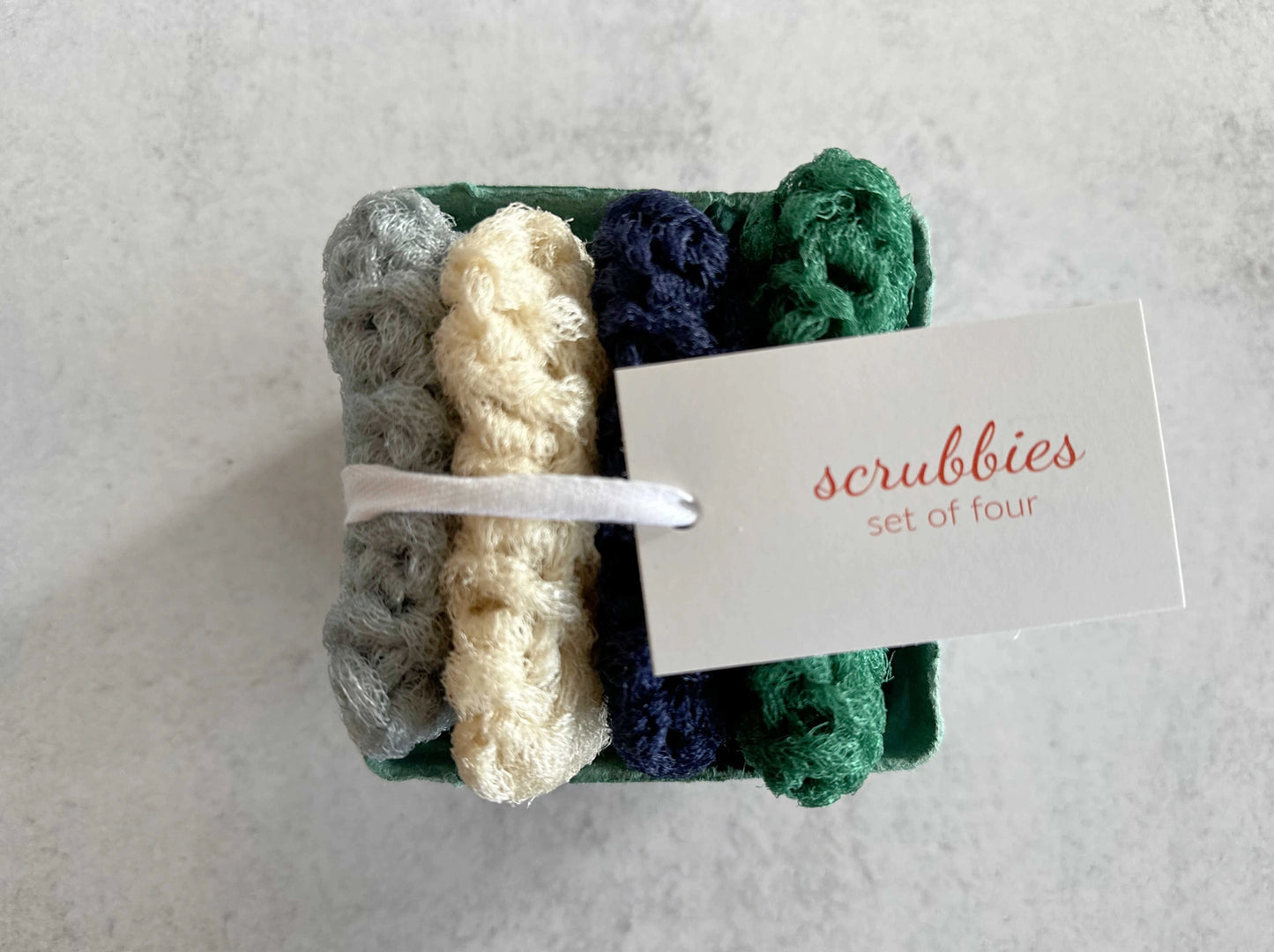 Scrubbies in a Berry Basket