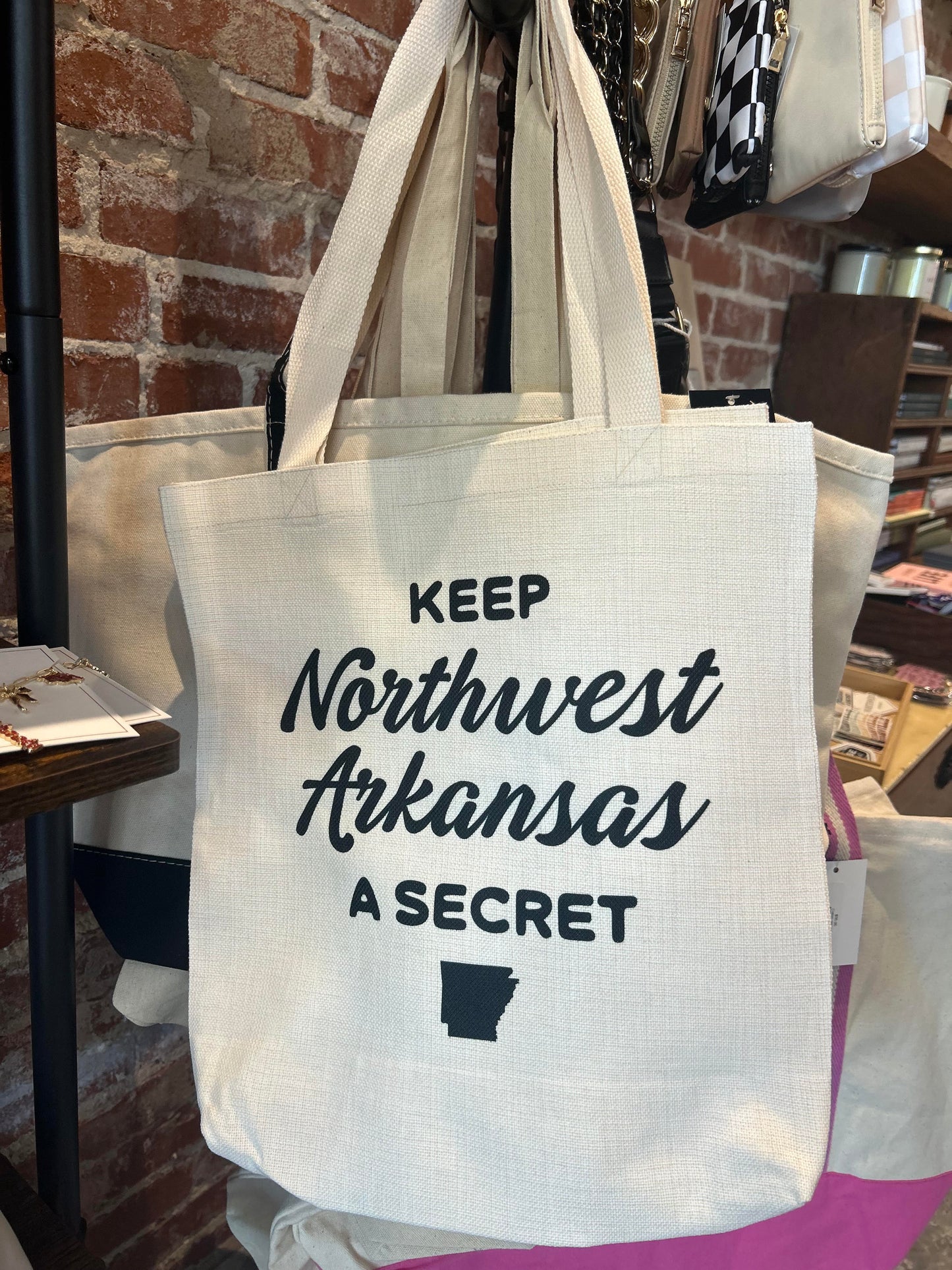 Keep Northwest Arkansas A Secret Tote