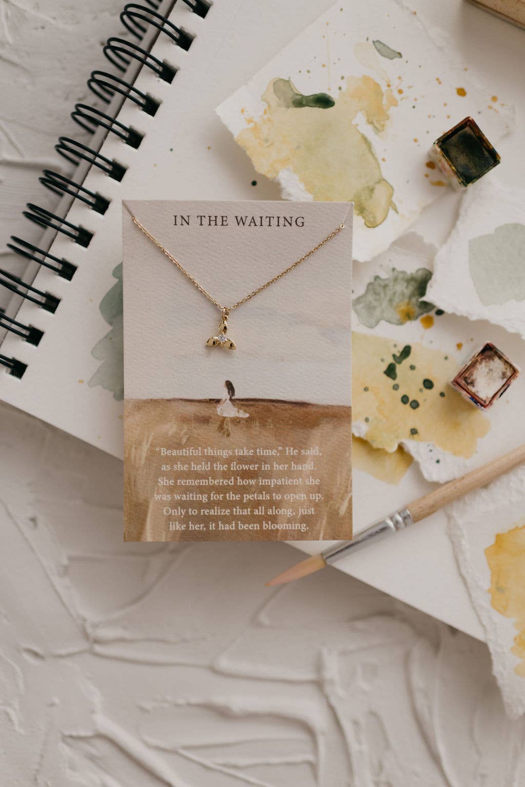 In the Waiting Christian Necklace