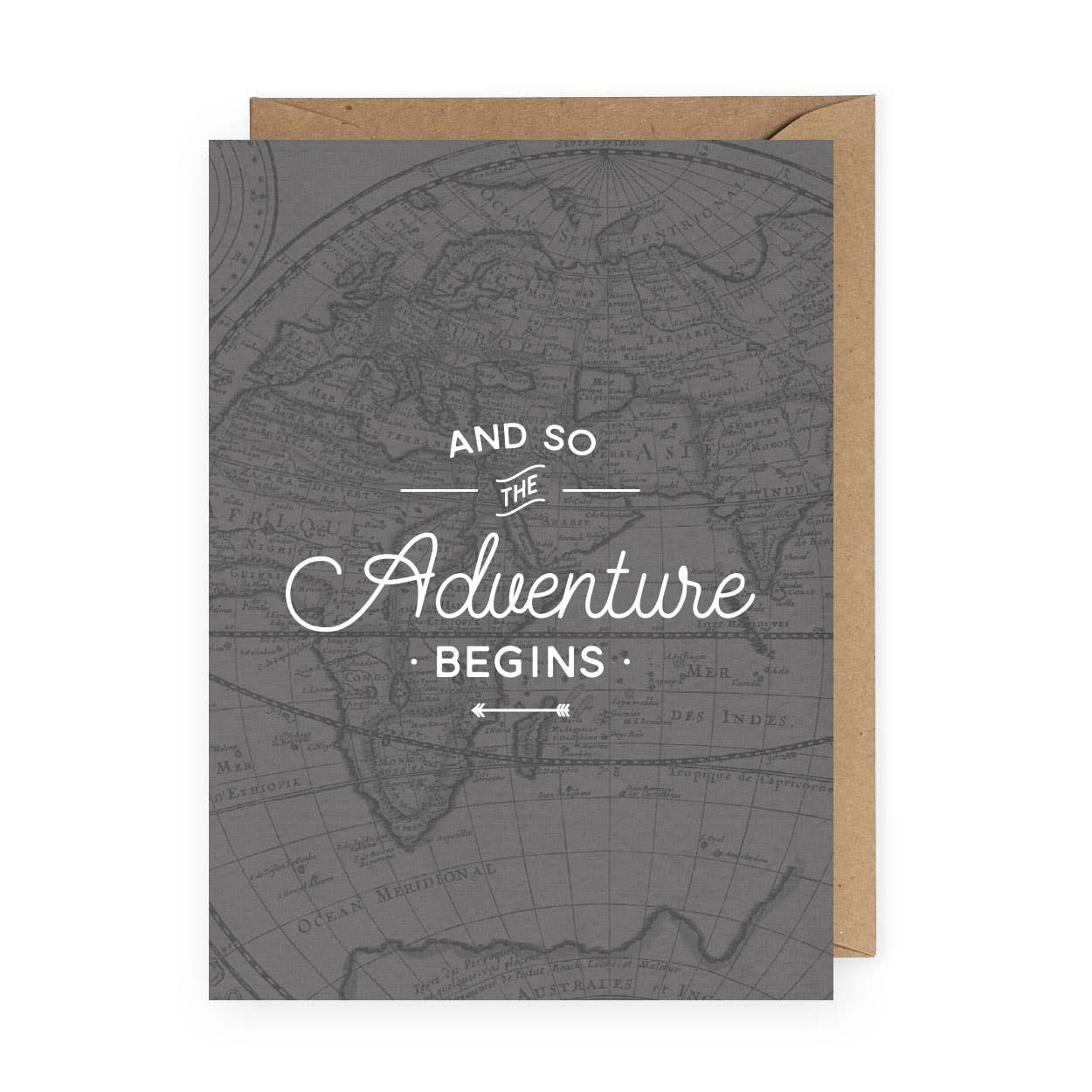 The Adventure Begins Greeting Card