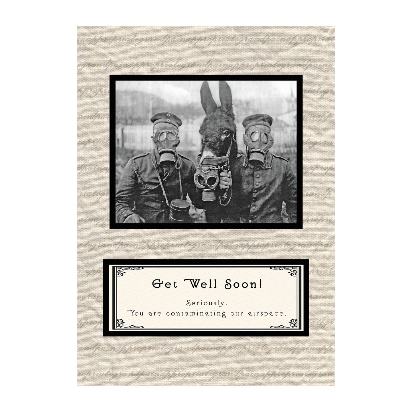 Funny Get Well Soon Card