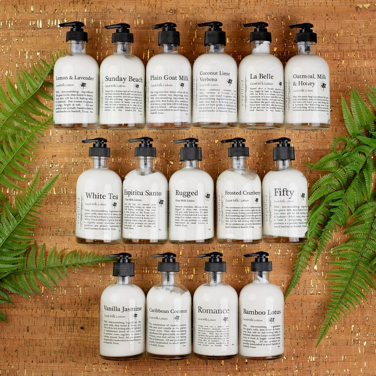 Simplified Goat Milk Lotion: 8oz