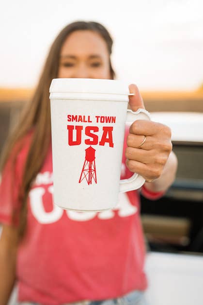 Small Town USA 22oz Mega Mug