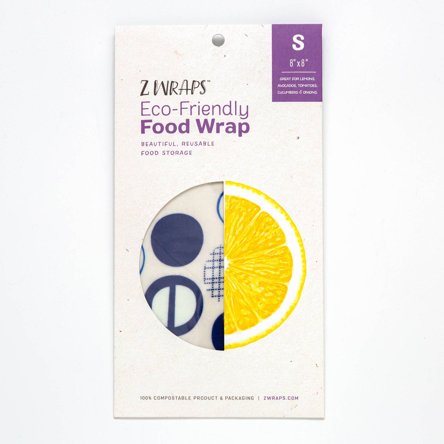 Z Wraps Small Reusable Beeswax Food Wrap