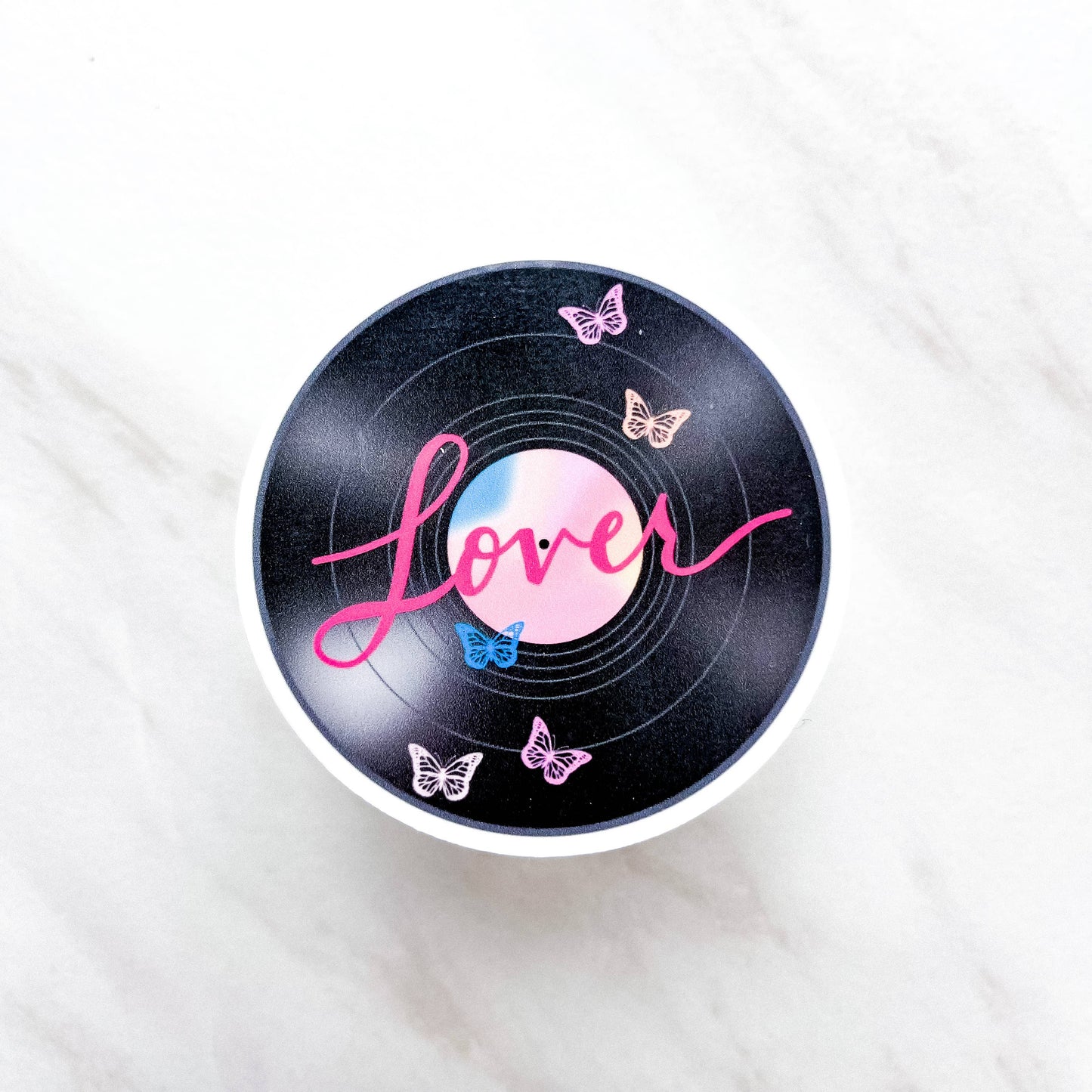 Lover Vinyl Record Sticker