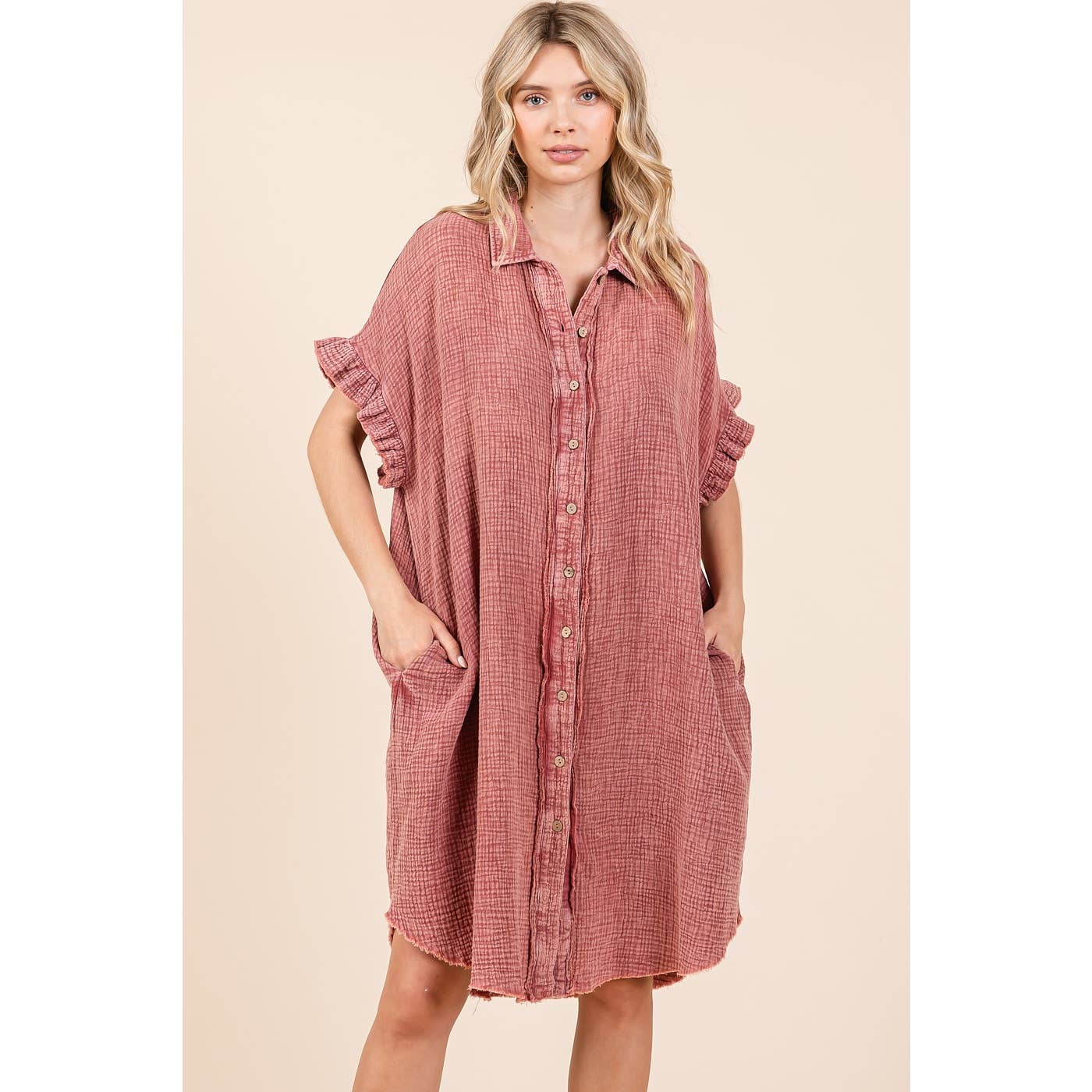Cotton Gauze Dress