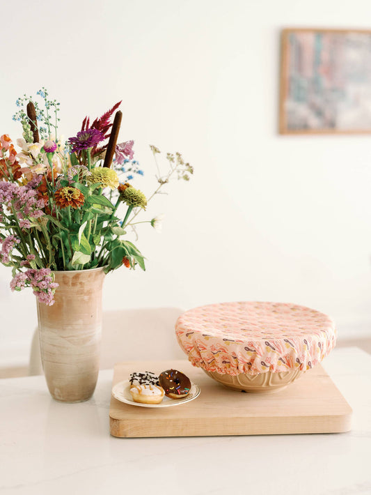 Kitchen Floral 10.5" Bowl Cover