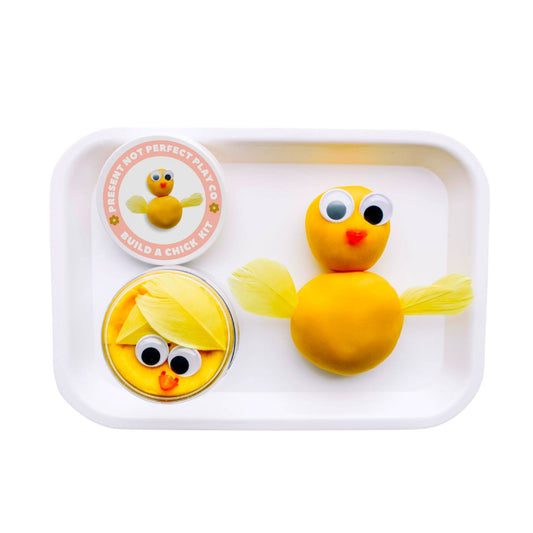 Build-A-Chick Mini Play Dough Sensory Kit