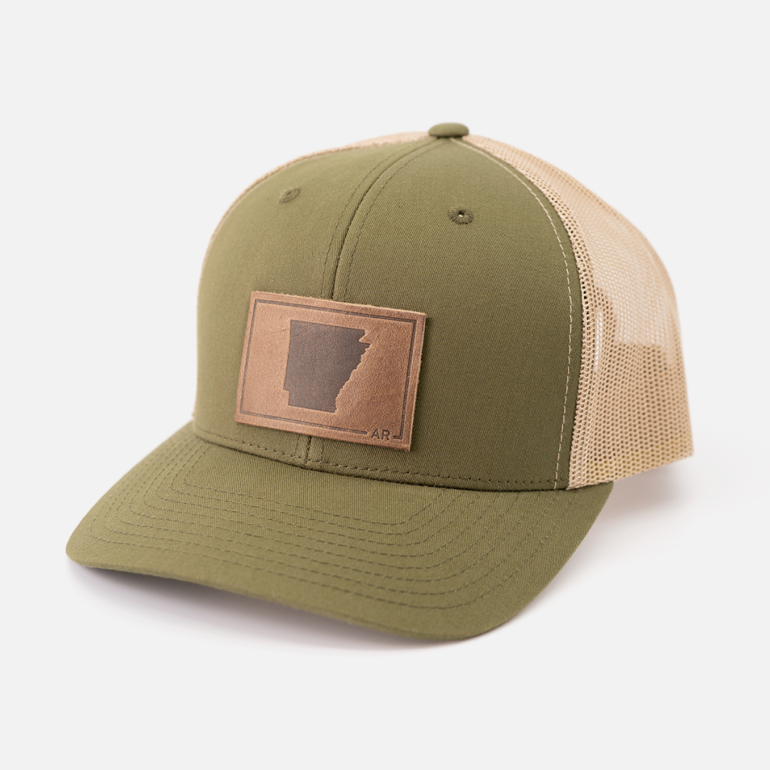 Arkansas Leather Hat