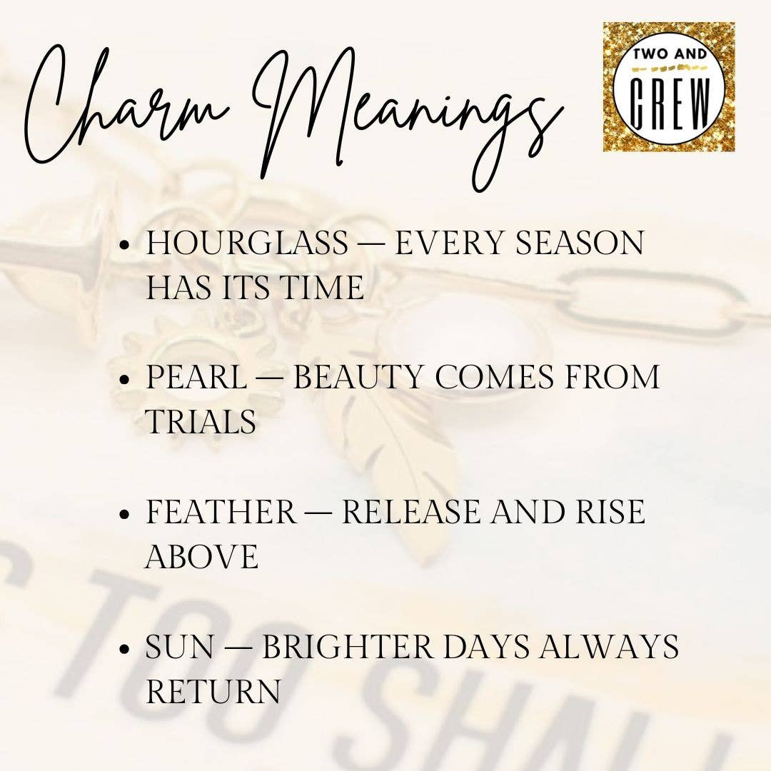 This Too Shall Pass Charm Necklace