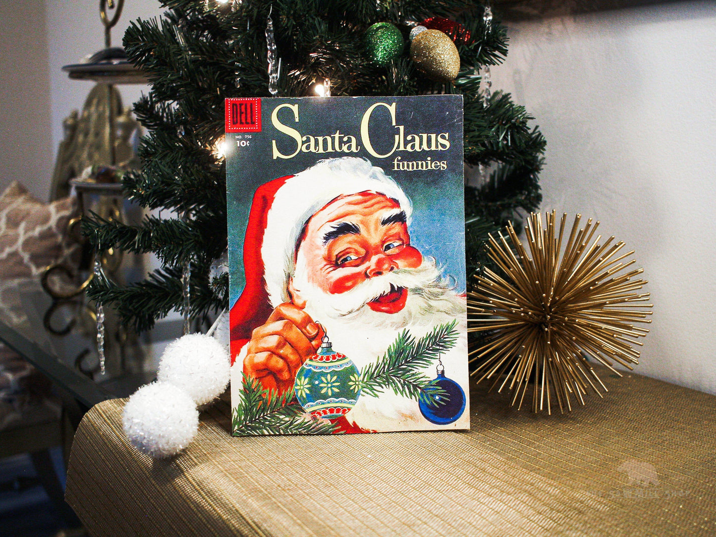 Christmas Book Cover 10x7 Wood Cutouts