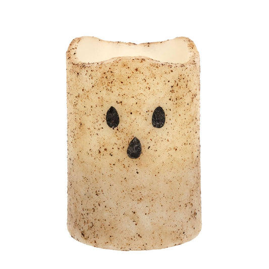 Grungy Ghost Timer Pillar, 4"